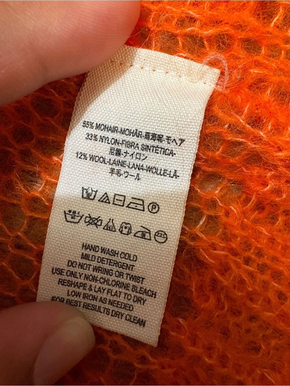 Free people Cozy Open-Front Orange Women's Cardigan Sweater - Picture 10 of 11